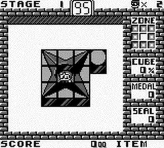 Nintama Rantaro Challenge Puzzle screenshot 2 for GameBoy